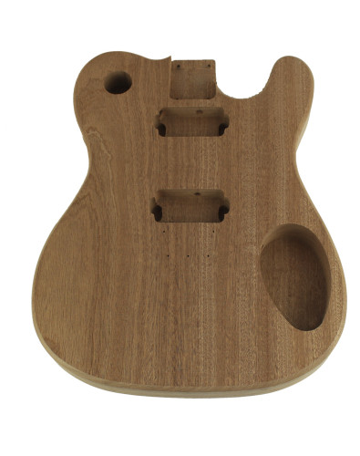 Finished Sapele Style Telecaster Body 2