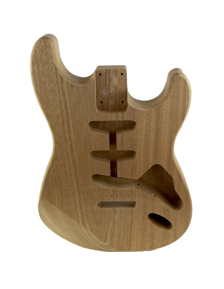 Finished Sapele Style Stratocaster Body