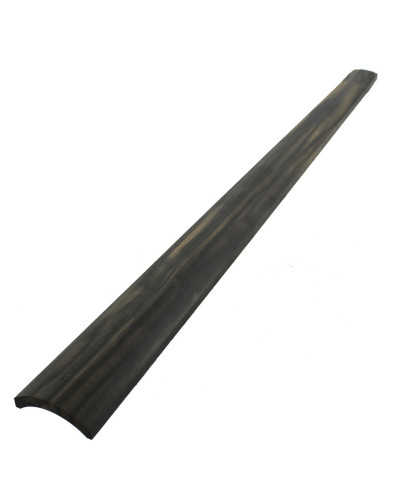 B Ebony Round Finished Double Bass Fingerboard