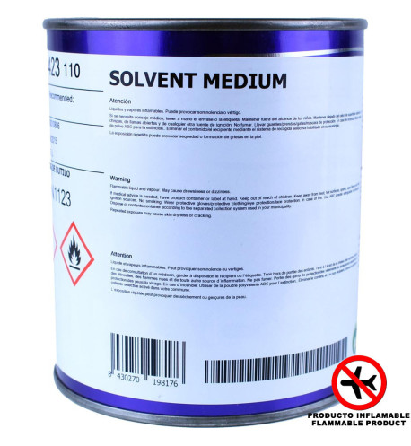 Disolvente Medio (0,75l)