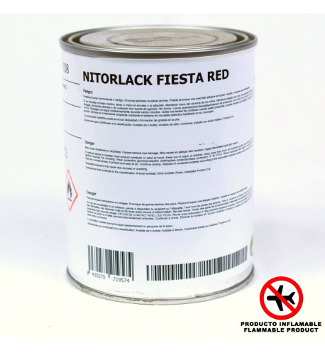 NITORLACK Fiesta Red (500ml)