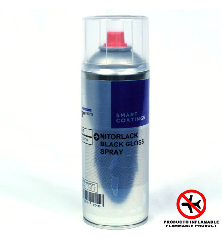 NITORLACK Black Gloss Spray (400ml)