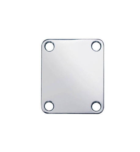 Rectangular nickel neck mounting plate