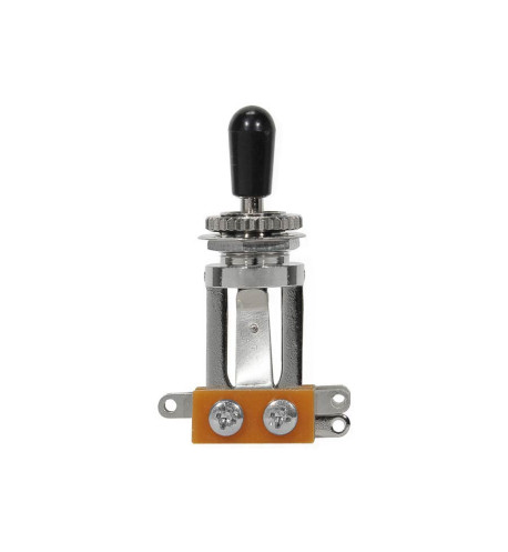 Long chrome toggle switch 3-way