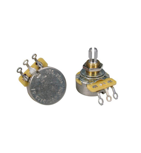 CTS U.S.A. standard bushing 250 K audio potentiometer