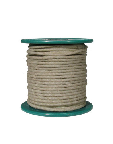 15 m white cloth covered wire