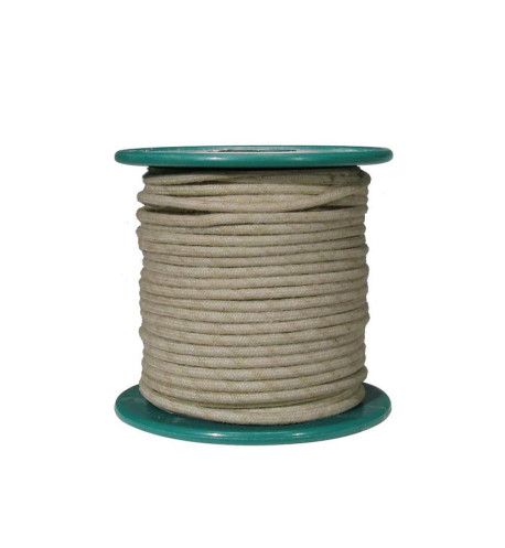 15 m white cloth covered wire