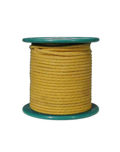 15 m yellow cloth covered wire