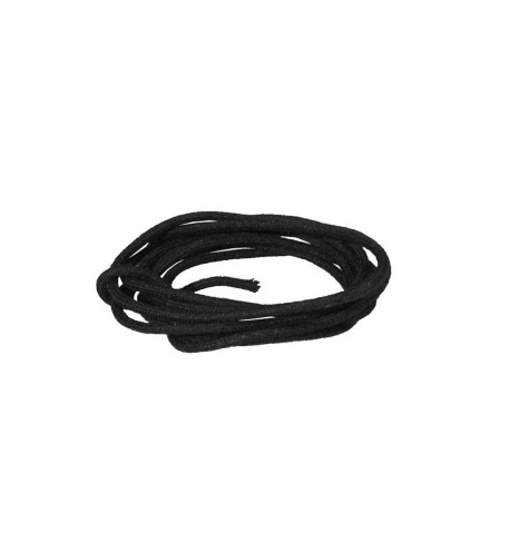 1 m black cloth covered wire