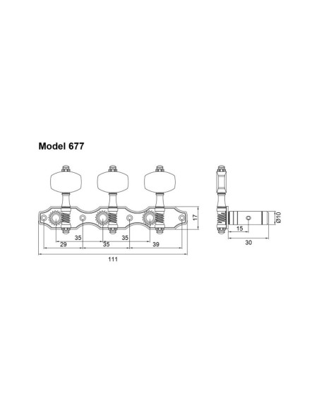 Clavijero Perona 677 Ivoroid