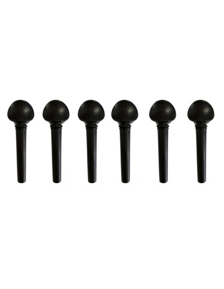 Bone Ebony Pegs