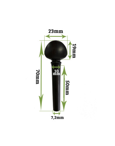 Bone Ebony Pegs 2
