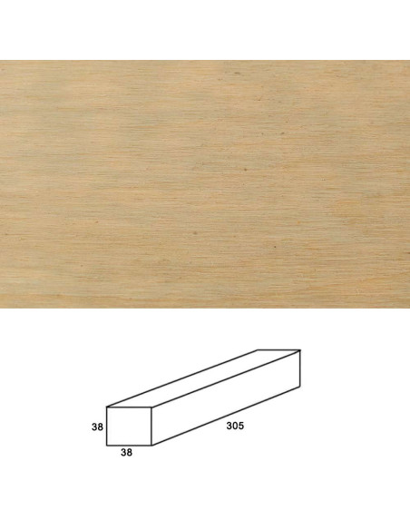 Birch wood for lathe
