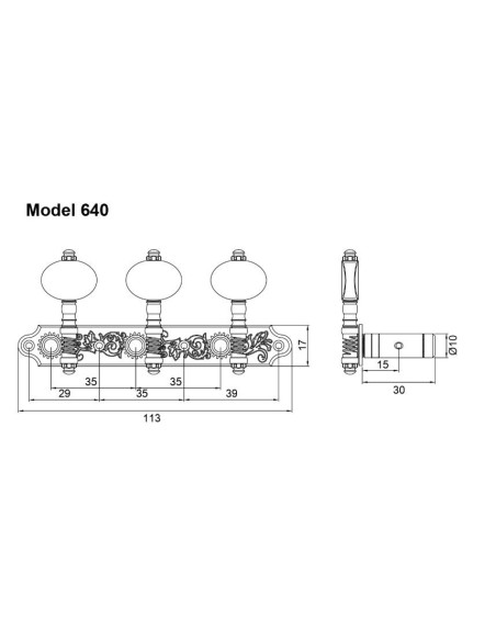 Clavijero Perona 640B