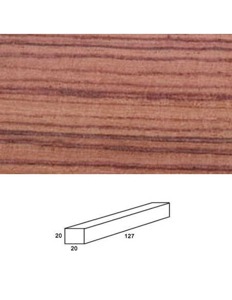 Madera de Palo Rosa para torno