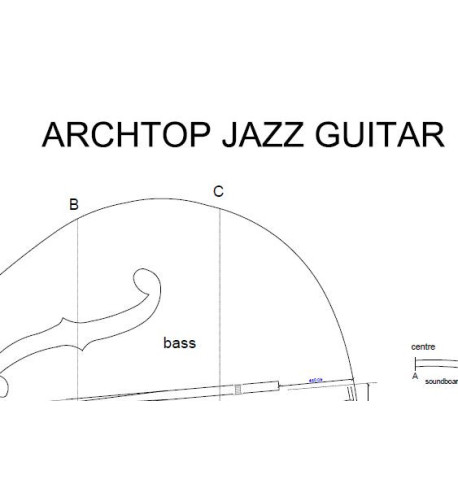 Plano Guitarra Archtop Jazz
