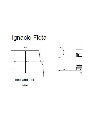 Ignacio Fleta Classic Guitar Plan