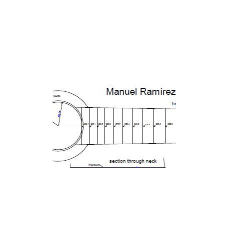 Manuel Ramirez Classic Guitar Plan
