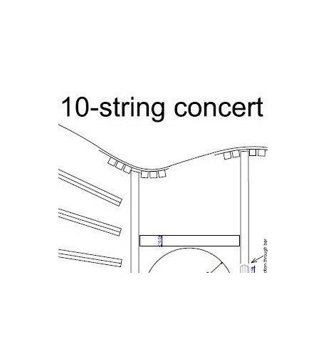 10 String Concert Guitar Plan