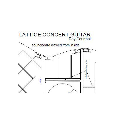 Lattice Braced Concert Guitar Plan