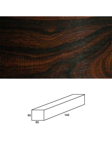 Madera de Cocobolo para torno