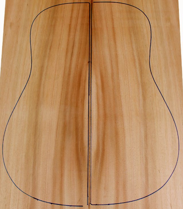 Acacia Classic Guitar Backs