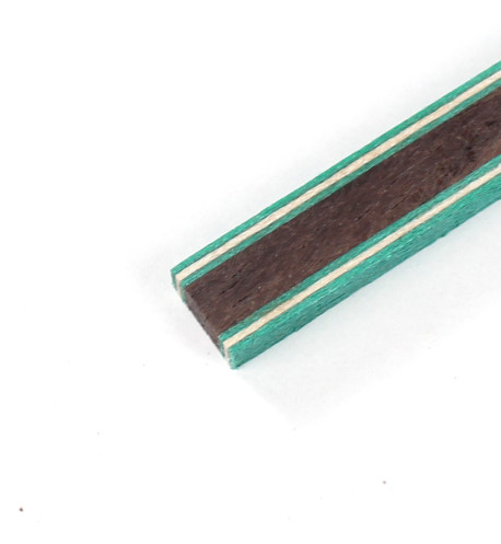 Green White Green - Indian Rosewood - Green White Green Joint Side