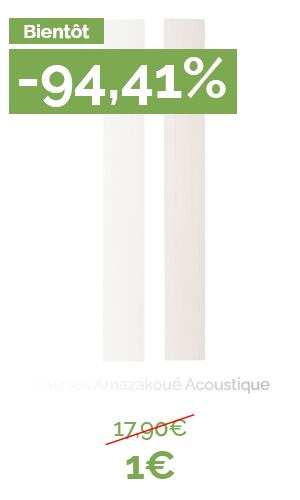 -94,41% amazakoué éclisses guitare acoustique