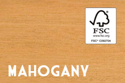 mahogany fsc 100%