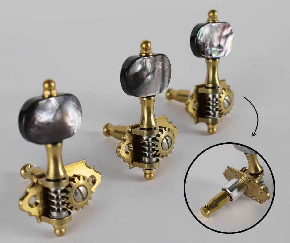 Gotoh machine heads for acoustic guitars line KG02N