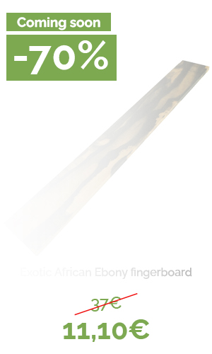 -70% on Exotic ebony fingerboards