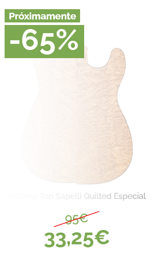 -65% en drop top sapelli quilted especial