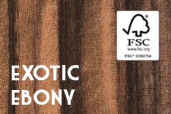 exotic ebony fsc 100%