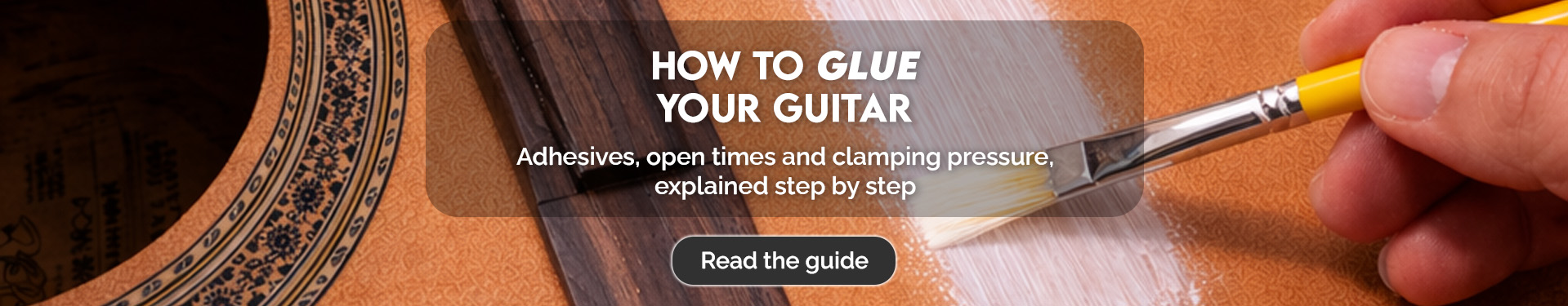 How to glue your guitar