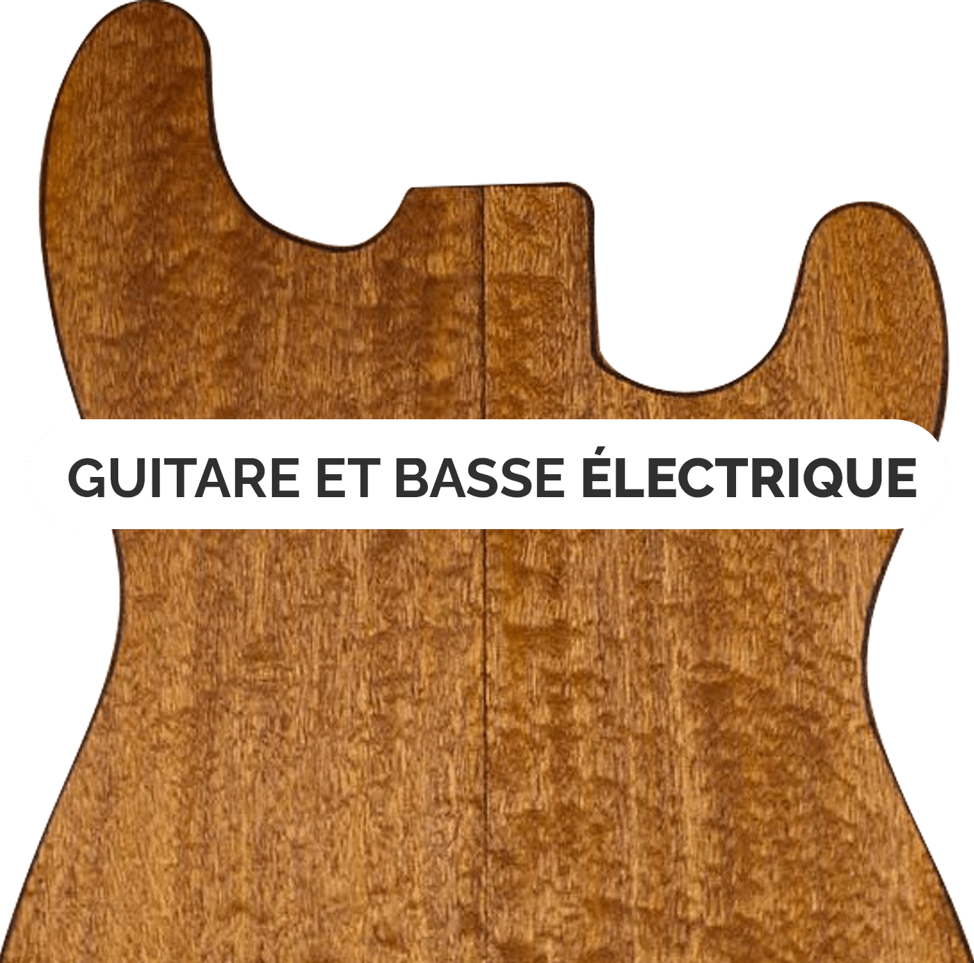guitare et basse électrique