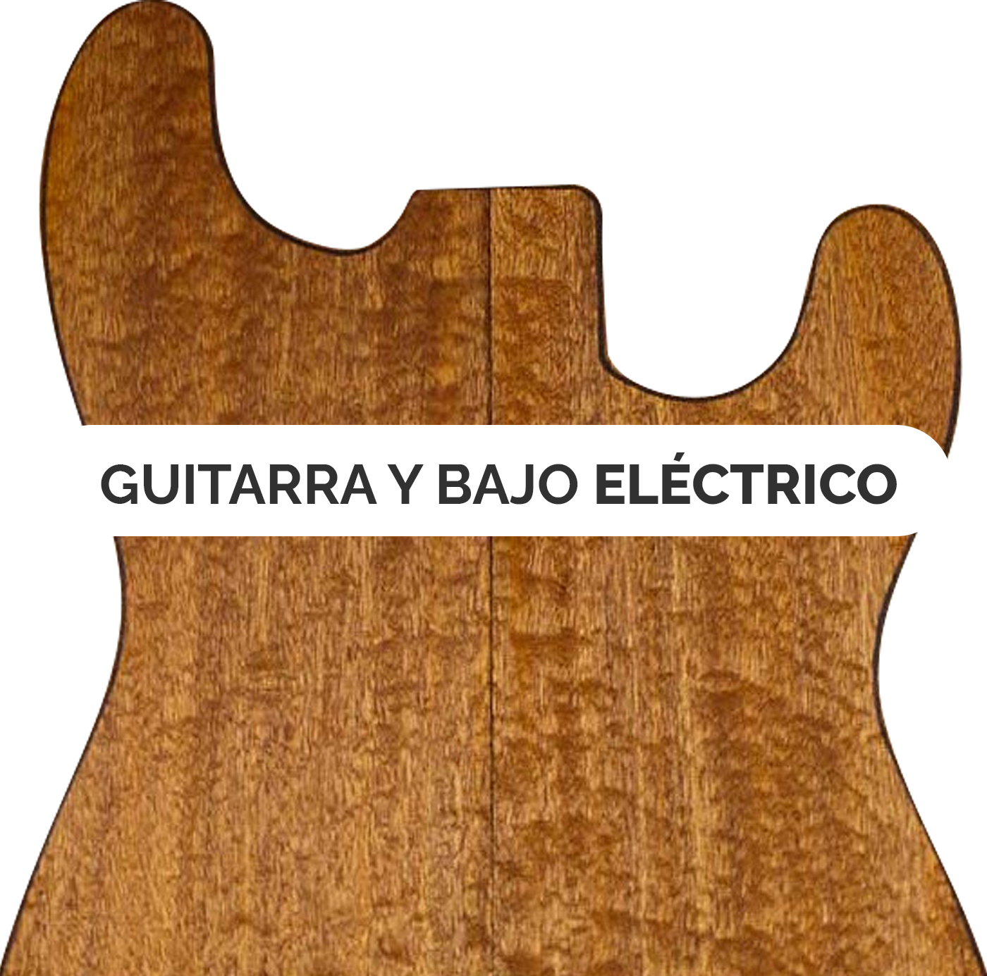 guitarra y bajo eléctrico