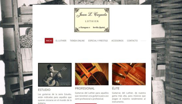 Luthier Juan Luis Cayuela