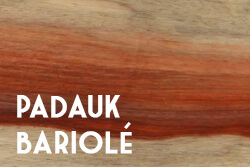 padauk bariolé