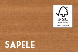 sapele fsc 100%