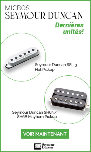 Últimas unidades de pastillas Seymour Duncan