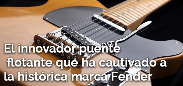 Vega-Trem, el innovador puente flotante que ha cautivado a la histórica marca Fender