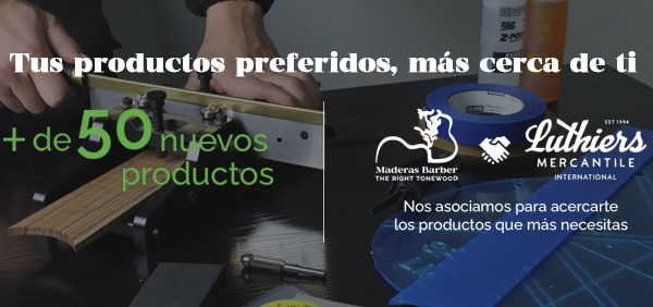 Alianza Maderas Barber y Luthiers Mercantile: una nueva era para los luthiers de todo el mundo