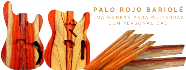 Palo Rojo Bariolé: Una madera para guitarras con personalidad